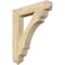 Ekena Millwork Olympic Arts & Crafts Rough Sawn Bracket, Douglas Fir, 6"W x 36"D x 42"H BKT06X36X42OLY03RDF - alternate 1